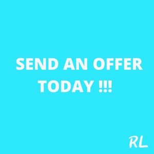 Shoot your shot! Offers are welcomed 😁